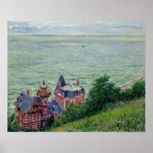 Gustave Caillebotte - Villen in Trouville Poster