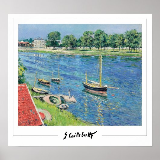 Gustave Caillebotte Zedign Art Poster #113 (Vorne)