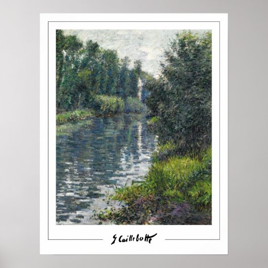 Gustave Caillebotte Zedign Art Poster #138 (Vorne)