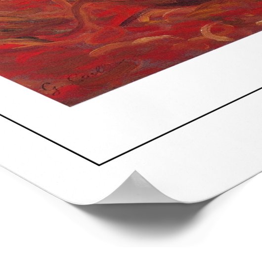 Gustave Caillebotte Zedign Art Poster #29 (Ecke)