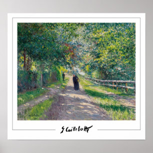 Gustave Caillebotte Zedign Art Poster #3