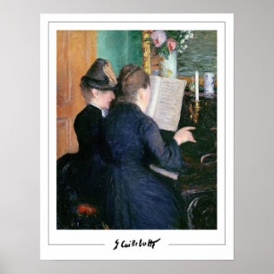 Gustave Caillebotte Zedign Kunstposter #207 Poster