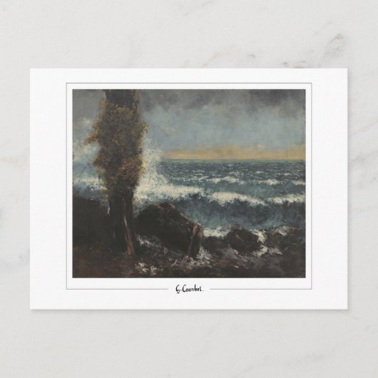 Gustave Courbet #117 - Fine Art Postkarte (Vorderseite)