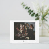 Gustave Courbet #129 - Fine Art Postkarte (Stehend Vorderseite)