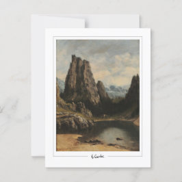 Gustave Courbet #220 - Fine Art Postkarte