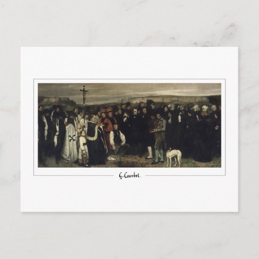 Gustave Courbet #389 - Fine Art Postkarte (Vorderseite)