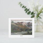 Gustave Courbet #487 - Fine Art Postkarte (Stehend Vorderseite)