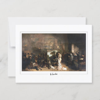 Gustave Courbet #587 - Fine Art Postkarte