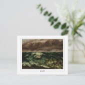 Gustave Courbet #65 - Fine Art Postkarte (Stehend Vorderseite)
