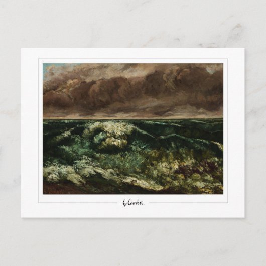 Gustave Courbet #65 - Fine Art Postkarte (Vorderseite)