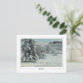 Gustave Courbet #666 - Fine Art Postkarte (Stehend Vorderseite)