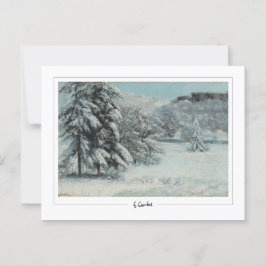 Gustave Courbet #666 - Fine Art Postkarte