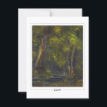 Gustave Courbet #823 - Fine Art Postkarte<br><div class="desc">Gustave Courbet - Fluss in einem Dickicht. Art & Signatur Postkarte #823 von The Zedign House. Weitere Bilder und Designs von Gustave Courbet - Gemälde & Zeichnungen finden Sie unter https://books.zedign.com/zas/156.html</div>