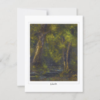 Gustave Courbet #823 - Fine Art Postkarte