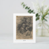 Gustave Courbet #843 - Fine Art Postkarte (Stehend Vorderseite)