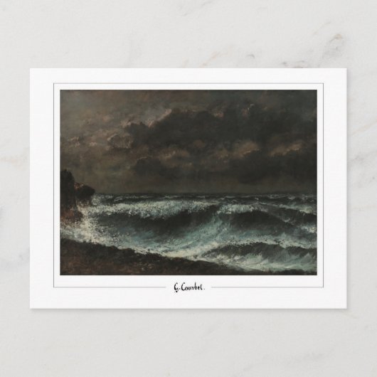 Gustave Courbet #93 - Fine Art Postkarte (Vorderseite)