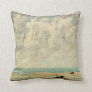 Gustave Courbet   das ruhige Meer Kissen