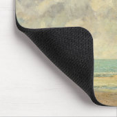 Gustave Courbet | das ruhige Meer Mousepad (Ecke)