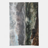 Gustave Courbet - Das Sturmmeer / die Welle Geschirrtuch (Vertikal)