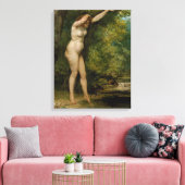 Gustave Courbet | Der junge Bather Leinwanddruck (Insitu (Wohnzimmer))
