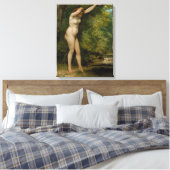 Gustave Courbet | Der junge Bather Leinwanddruck (Insitu (Schlafzimmer))