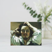 Gustave Courbet - Der verzweifelte Mann Postkarte (Stehend Vorderseite)