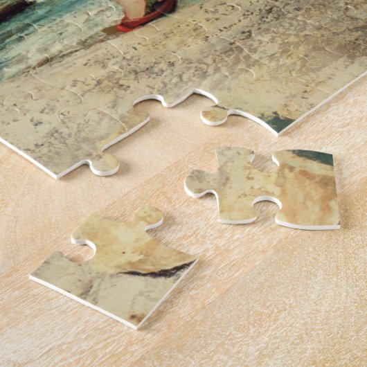 Gustave Courbet | die Klippen von Etretat, der Puzzle (Seite)