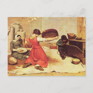 Gustave Courbet - Die Körner-Sifters Postkarte