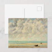 Gustave Courbet | Die ruhige See Postkarte (Vorne/Hinten)