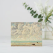 Gustave Courbet | Die ruhige See Postkarte (Stehend Vorderseite)
