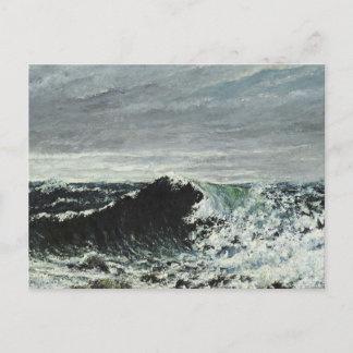 Gustave Courbet - Die Welle Postkarte