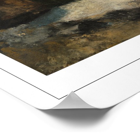 Gustave Courbet Fine Art #1168 Poster (Ecke)