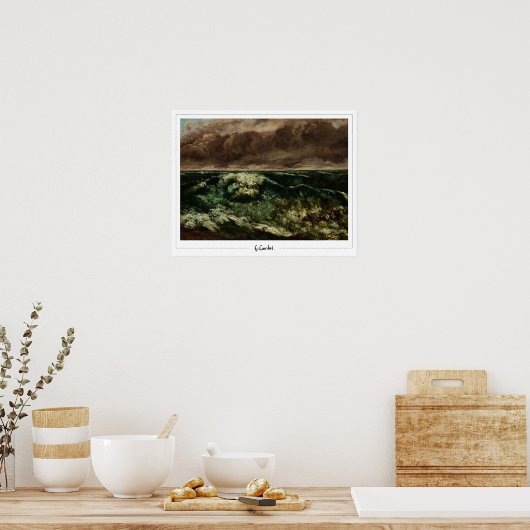 Gustave Courbet Fine Art #65 Poster (Küche)