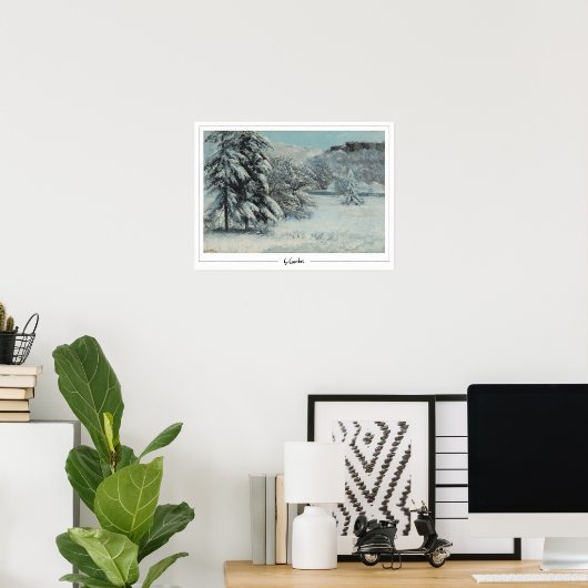 Gustave Courbet Fine Art #666 Poster (Heimbüro)