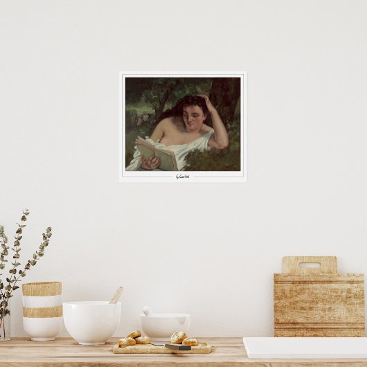 Gustave Courbet Fine Art #717 Poster (Küche)