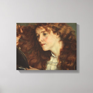 Gustave Courbet - Jo, das schöne irische Mädchen Leinwanddruck