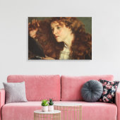 Gustave Courbet - Jo, das schöne irische Mädchen Leinwanddruck (Insitu (Wohnzimmer))