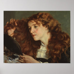Gustave Courbet - Jo, das schöne irische Mädchen Poster