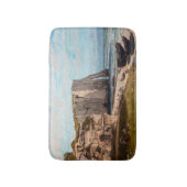 Gustave Courbet - Klippen bei Etretat nach Sturm Badematte (Vorderseite Vertikal)