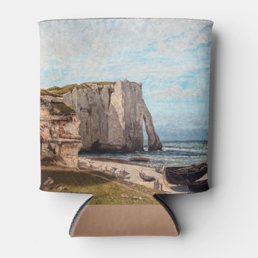 Gustave Courbet - Klippen bei Etretat nach Sturm Dosenkühler (Vorderseite)