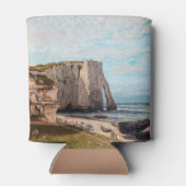 Gustave Courbet - Klippen bei Etretat nach Sturm Dosenkühler (Rückseite)