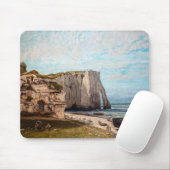 Gustave Courbet - Klippen bei Etretat nach Sturm Mousepad (Mit Mouse)