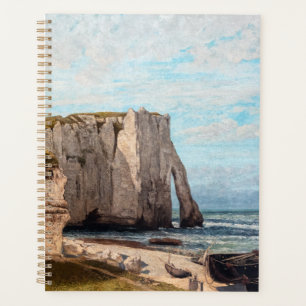 Gustave Courbet - Klippen bei Etretat nach Sturm Planer