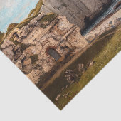 Gustave Courbet - Klippen bei Etretat nach Sturm Seidenpapier (Ausschnitt)