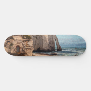 Gustave Courbet - Klippen von Etretat nach dem Stu Skateboard