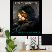 Gustave Courbet malt Heathcliff und Cathy? Poster (Heimbüro)