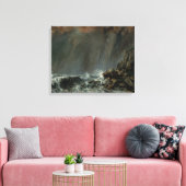 Gustave Courbet - Marine: Der Wasserspout Leinwanddruck (Insitu (Wohnzimmer))