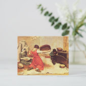 Gustave Courbet Painting Postkarte (Stehend Vorderseite)