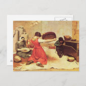 Gustave Courbet Painting Postkarte (Vorne/Hinten)