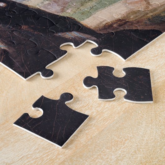 Gustave Courbet - Selbstportrait mit einem schwarz Puzzle (Seite)